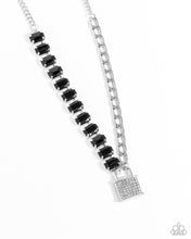Load image into Gallery viewer, Paparazzi LOCK and Roll - Black Necklace
