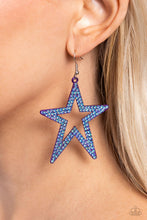 Load image into Gallery viewer, Paparazzi Rockstar Energy - Purple Earring
