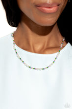Load image into Gallery viewer, Paparazzi Colorblock Charm Green Necklace
