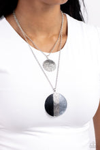 Load image into Gallery viewer, Paparazzi Striped Style Silver Necklace
