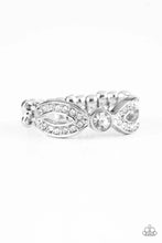 Load image into Gallery viewer, Paparazzi Vintage Elegance White Ring
