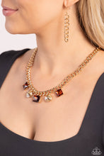 Load image into Gallery viewer, Paparazzi Alternating Audacity - Brown Necklace
