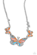 Load image into Gallery viewer, Paparazzi The FLIGHT Direction Orange Necklace
