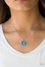 Load image into Gallery viewer, Paparazzi Summer Cool Blue Moonstone Necklace
