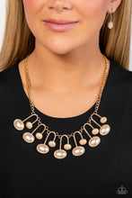 Load image into Gallery viewer, Paparazzi Abstract Adornment Gold Necklace
