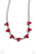 Load image into Gallery viewer, Paparazzi Strands of Sass - Red Necklace
