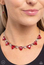 Load image into Gallery viewer, Paparazzi Strands of Sass - Red Necklace
