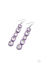 Load image into Gallery viewer, Paparazzi Developing Dignity - Purple Earring
