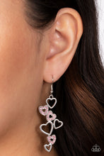 Load image into Gallery viewer, Paparazzi  Sweetheart Serenade - Pink Earring
