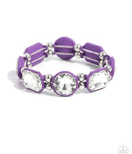 Load image into Gallery viewer, Paparazzi Transforming Taste - Purple Bracelet
