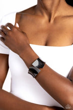 Load image into Gallery viewer, Paparazzi Sheared Sass - Black Bracelet
