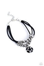 Load image into Gallery viewer, Paparazzi Soccer Player Black Urban Bracelet
