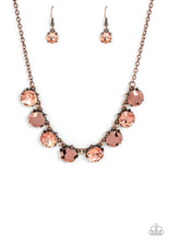 Load image into Gallery viewer, Paparazzi Dreamy Decorum Copper Necklace
