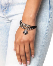Load image into Gallery viewer, Paparazzi Soccer Player Black Urban Bracelet
