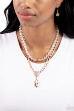 Load image into Gallery viewer, Paparazzi Turn Back the LOCK - Copper Necklace
