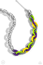 Load image into Gallery viewer, Paparazzi Contrasting Couture - Silver Necklace
