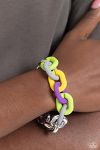 Load image into Gallery viewer, Paparazzi Candid Contrast - Silver Bracelet
