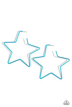 Load image into Gallery viewer, Paparazzi Starstruck Secret - Blue Earring
