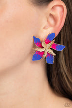 Load image into Gallery viewer, Paparazzi Warped Wallflower Multi Earring
