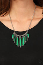 Load image into Gallery viewer, Paparazzi Bohemian Breeze  - Green Necklace
