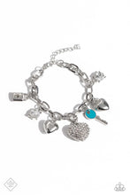Load image into Gallery viewer, Paparazzi Charming Color White Bracelet (October 2023 Glimpses of Malibu)
