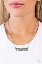 Load image into Gallery viewer, Paparazzi Truth Trinket Blue Necklace
