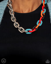 Load image into Gallery viewer, Paparazzi Contrasting Couture - Black Necklace
