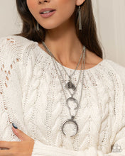 Load image into Gallery viewer, Paparazzi Moth Medley - Silver Necklace
