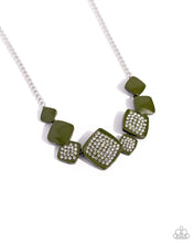Load image into Gallery viewer, Paparazzi Twinkling Tables - Green Necklace
