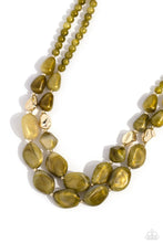 Load image into Gallery viewer, Paparazzi Seize the Statement - Green Necklace
