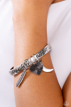 Load image into Gallery viewer, Paparazzi Free-Spirited Fantasy - Silver Bracelet
