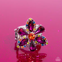 Load image into Gallery viewer, Paparazzi Blazing Blooms - Multi Ring (December 2023 Life of the Party)
