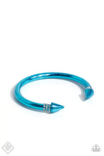 Load image into Gallery viewer, Paparazzi Punky Plot Twist Blue Bracelet (Magnificent Musings December 2023 Fashion Fix)
