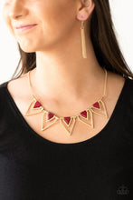 Load image into Gallery viewer, Paparazzi The Pack Leader Red Necklace
