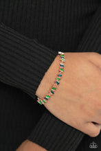 Load image into Gallery viewer, Paparazzi Emerald Ensemble - Copper Bracelet
