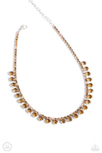 Load image into Gallery viewer, Paparazzi Ritzy Rhinestones - Brown Necklace
