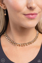 Load image into Gallery viewer, Paparazzi Ritzy Rhinestones - Brown Necklace
