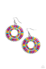 Load image into Gallery viewer, Paparazzi Ferris Wheel Finale - Multi Earring
