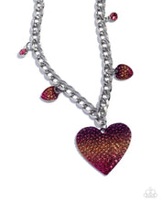 Load image into Gallery viewer, Paparazzi For the Most HEART - Pink Necklace
