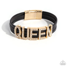 Load image into Gallery viewer, Paparazzi Queen of My Life - Gold Bracelet
