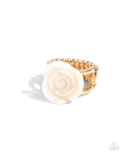 Load image into Gallery viewer, Paparazzi Top-SHELL Shine - Gold Ring
