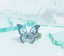 Load image into Gallery viewer, Paparazzi Aerial Aesthetic - Blue Ring
