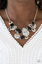 Load image into Gallery viewer, Paparazzi Grotto Grandeur Black Necklace
