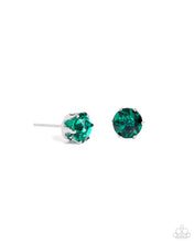 Load image into Gallery viewer, Paparazzi Breathtaking May Birthstone - Green (Emerald) Post Earring
