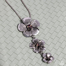 Load image into Gallery viewer, Paparazzi Wallflower Whimsy - Purple Necklace
