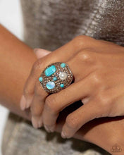 Load image into Gallery viewer, Paparazzi Active Artistry - Blue Ring (May 2024 Life of the Party)

