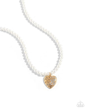 Load image into Gallery viewer, Paparazzi Filigree Infatuation - Gold Necklace
