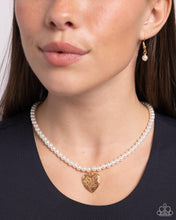 Load image into Gallery viewer, Paparazzi Filigree Infatuation - Gold Necklace
