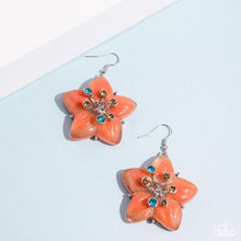 Load image into Gallery viewer, Paparazzi Summer Sprigs - Orange Earring
