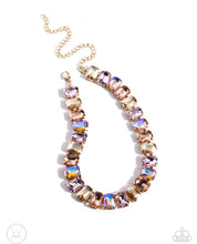 Load image into Gallery viewer, Paparazzi Ecstatic Emeralds - Gold Necklace

